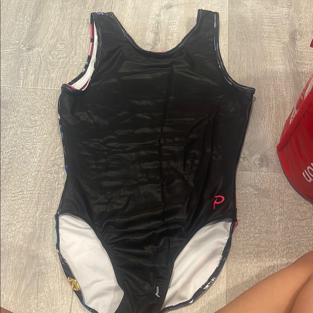 Plum gymnastics leotard